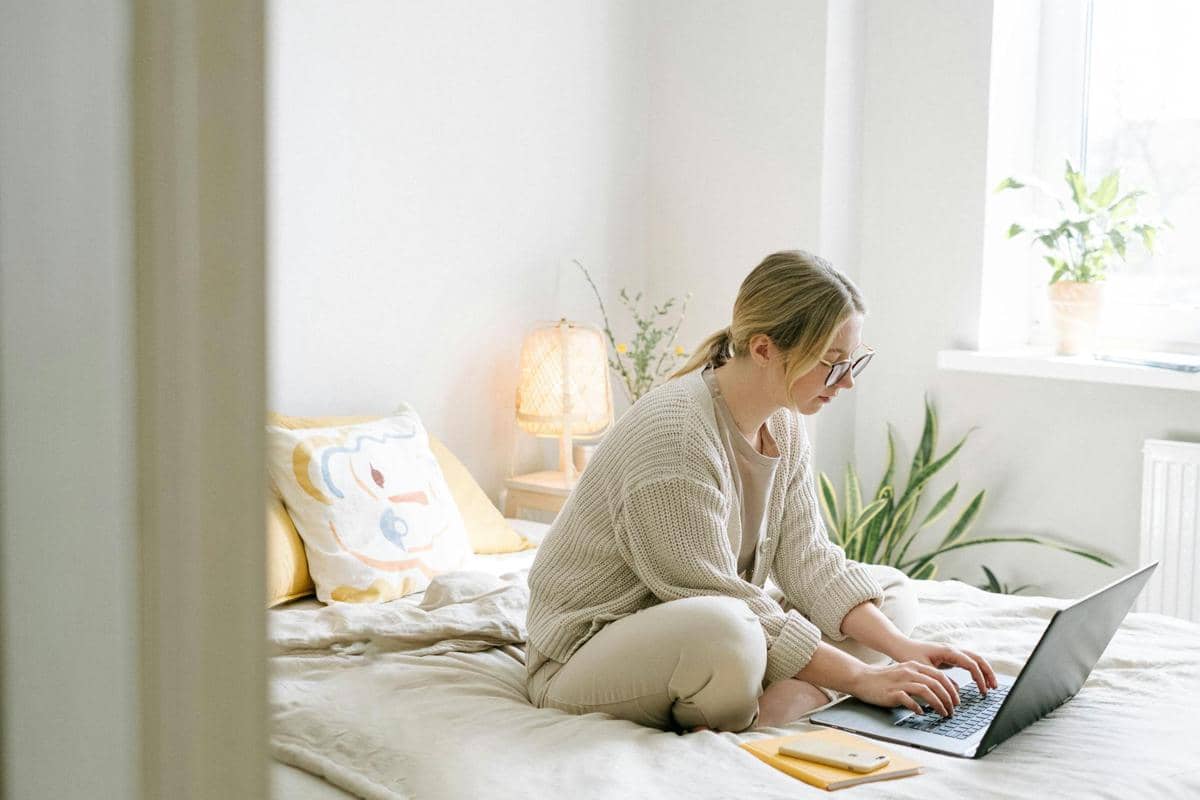 ilustrasi remote worker 
