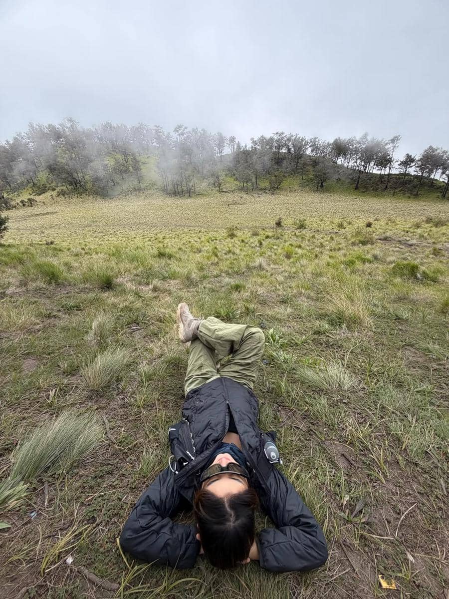 Ghea Youbi sukses pertama kali mendaki gunung