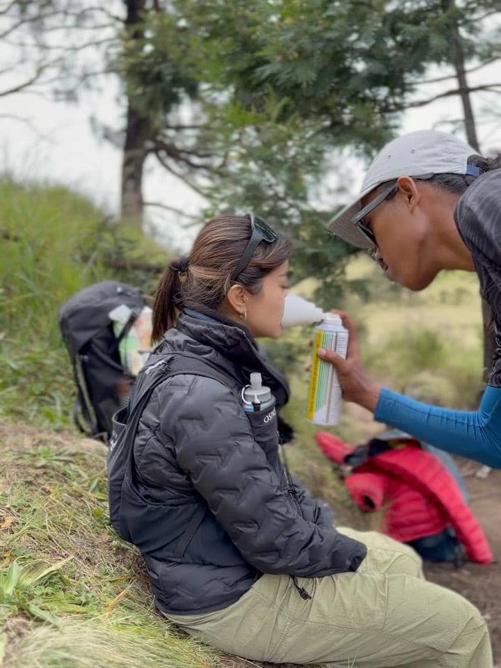 Ghea Youbi sukses pertama kali mendaki gunung