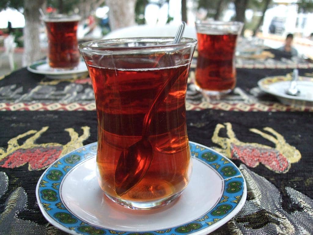Ilustrasi teh Turki