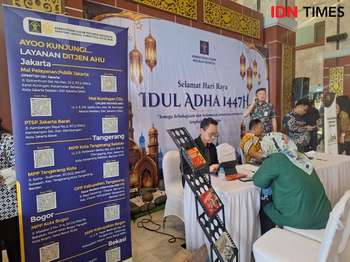 Menteri Hukum Supratman Andi Agtas dalam agenda ruang dialog publik bertajuk “PASTI Ada Solusi” di Graha Pengayoman, Jakarta Selatan, Jumat 