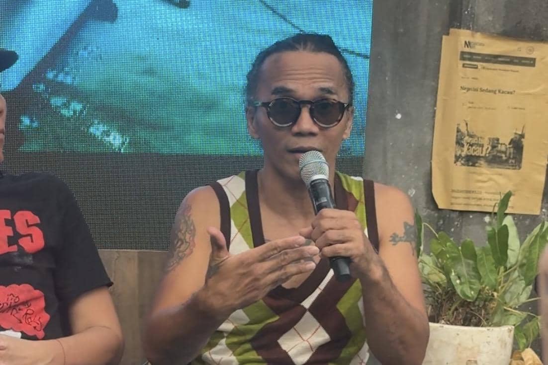 SLANK dalam konferensi pers pada Jumat (5/6/2026)
