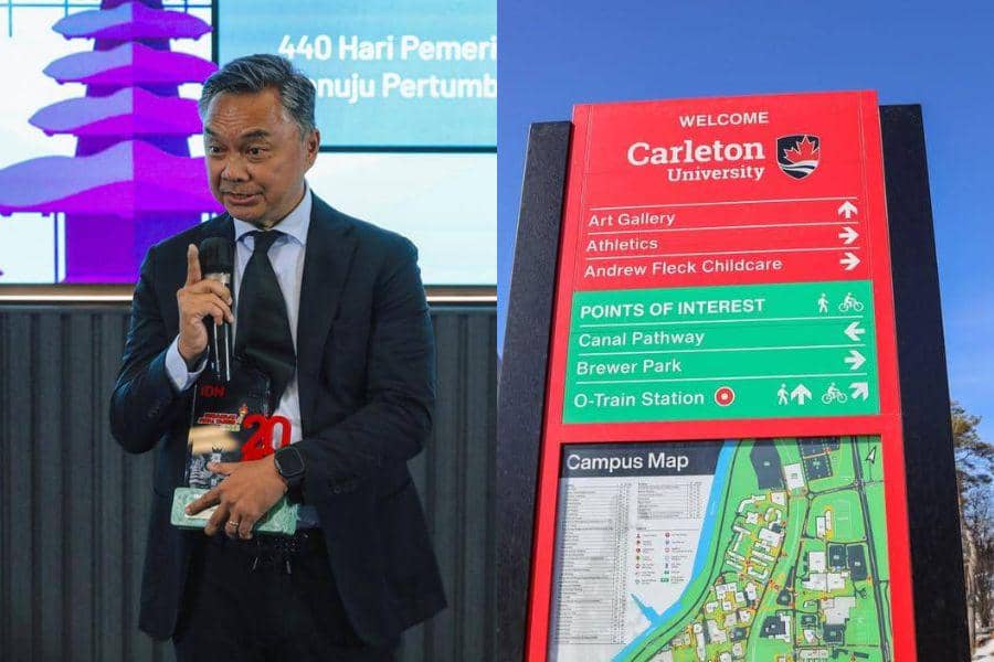 Fakta Carleton University di Kanada, Kampus S1 Dino Patti Djalal