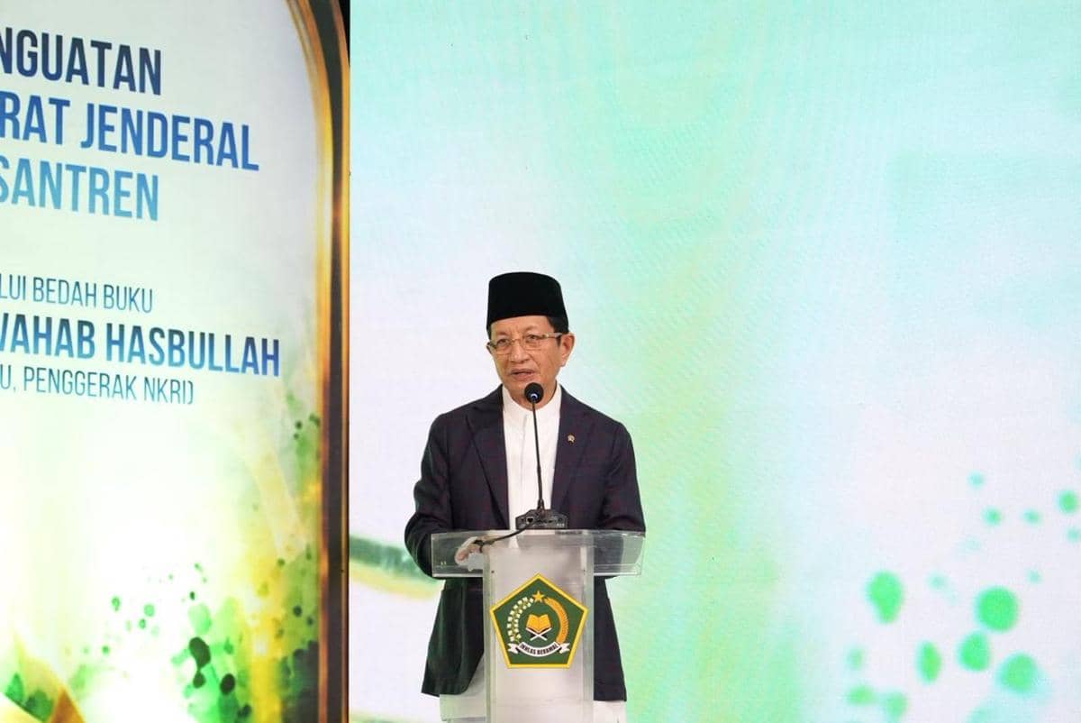 Menag Dorong Pesantren Cetak Pemimpin Adaptif dengan Kondisi Zaman