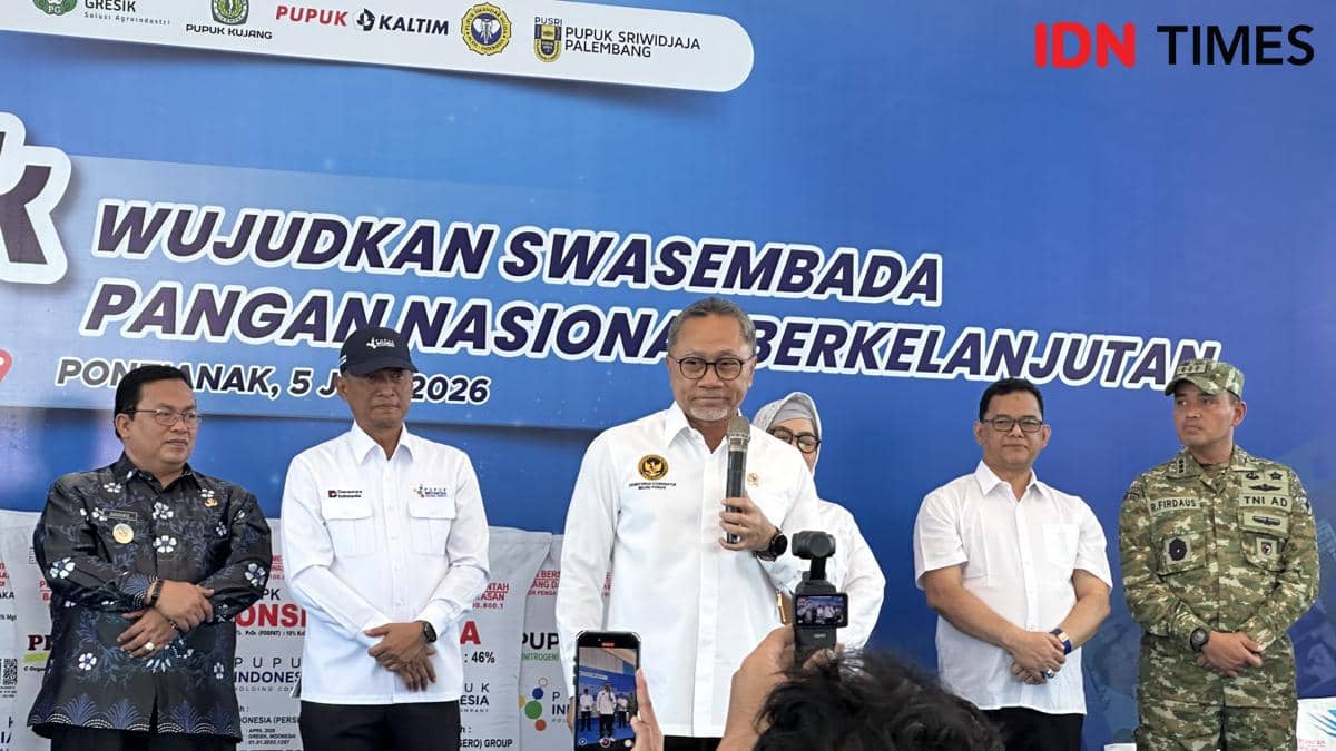 Meski Dunia Bergejolak, Zulhas Pastikan Pasokan Pupuk Tetap Terjaga