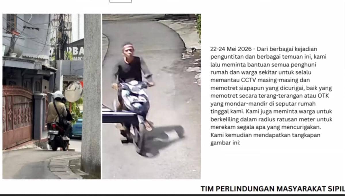 Islah Bahrawi saat memaparkan penguntitan yang dialami dalam jumpa pers bertajuk Menyikapi Intimidasi dan Teror Terhadap Masyarakat Sipil di