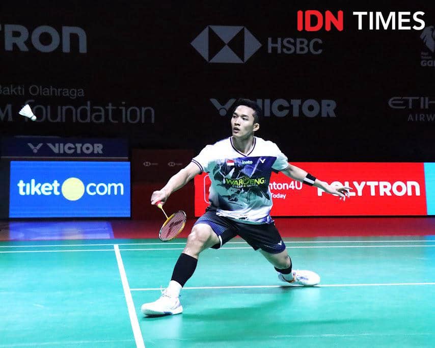 Dramatis, Jonatan Christie ke Semifinal Indonesia Open 2026