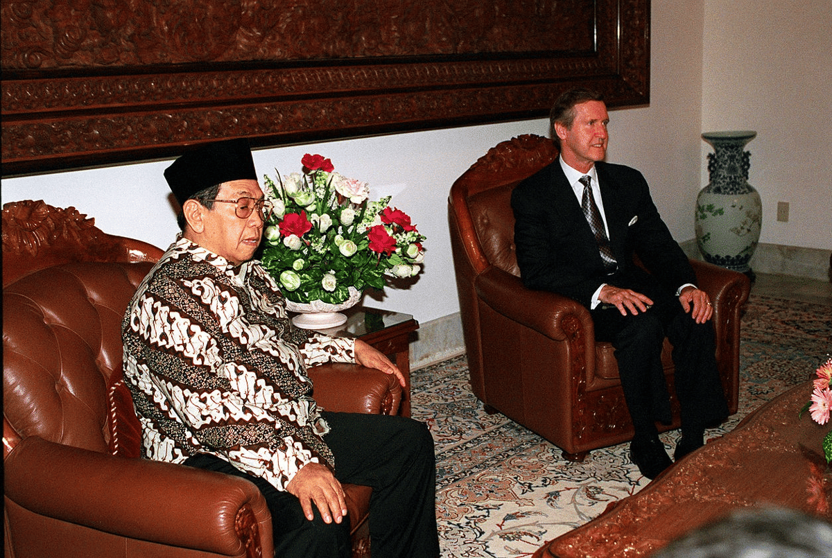 Nilai tukar rupiah masa Presiden Abdurahman Wahid
