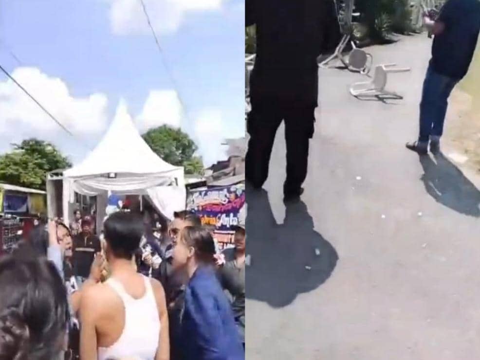 Penangkapan DPO Begal Ricuh di Hajatan Lamteng, Polisi Dilempari Kursi