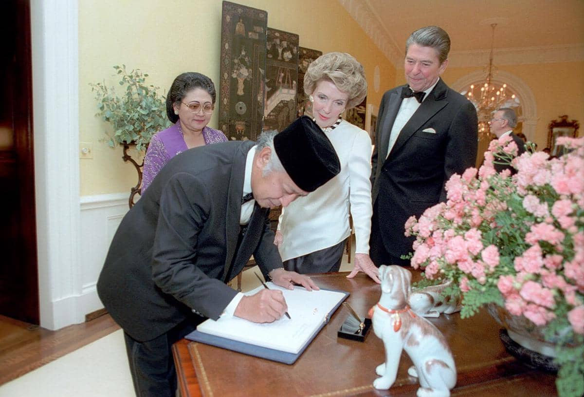 Nilai tukar rupiah masa Presiden Soeharto