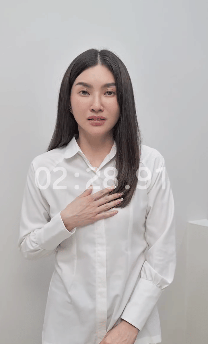 Sarwendah dalam video permintaan maaf