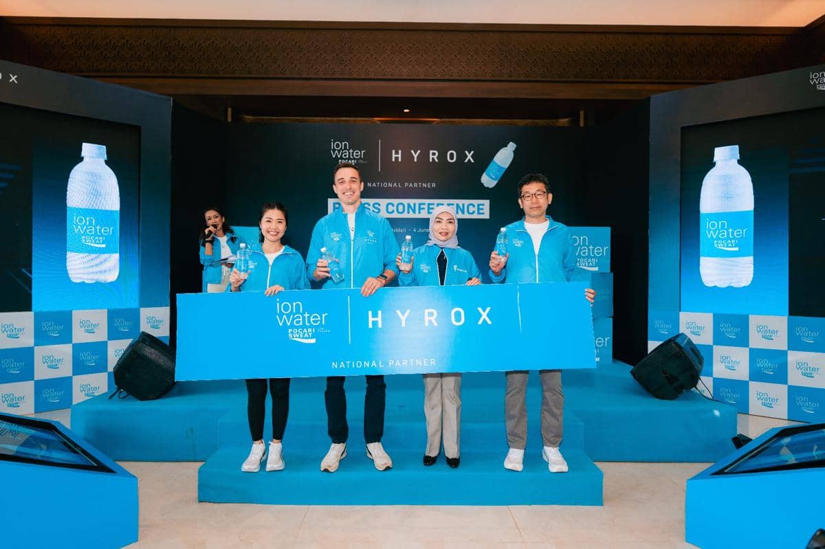 Puspita Winawati (ION Water) William Petty (HYROX) Sri Wahyuni (Kemenpora) Makoto Ikemoto (Amerta Indah Otsuka).jpg