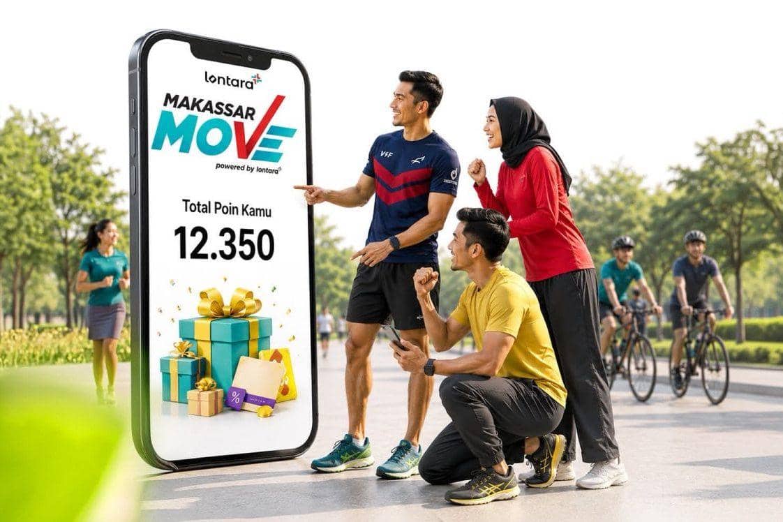 Makassar Virtual Run, Warga Bisa Dapat Hadiah Sambil Lapor Jalan Rusak