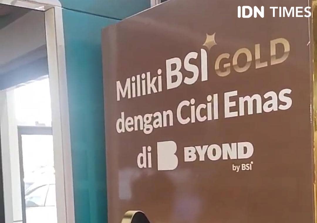 Bank Syariah Indonesia tawarkan layanan cicilan dan tabungan emas (IDN Times/Feny Maulia Agustin)