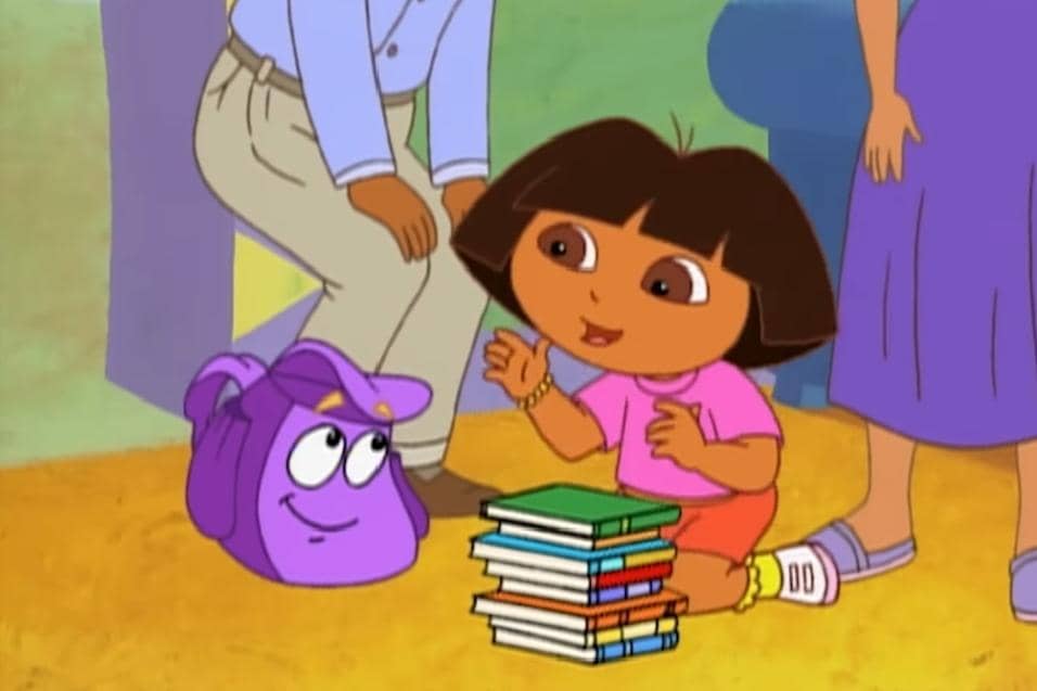 cuplikan episode "Backpack!"