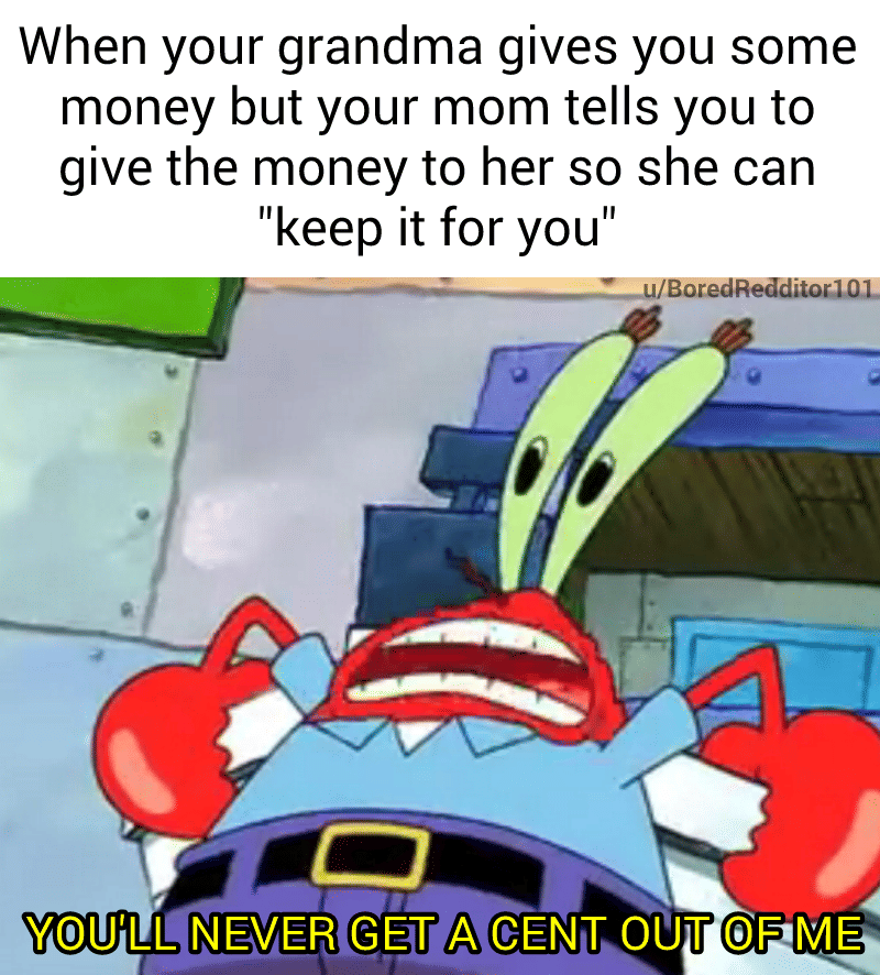 meme SpongeBob tentang kejadian sering terulang
