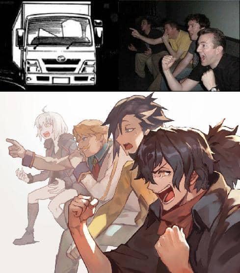 meme anime tentang isekai