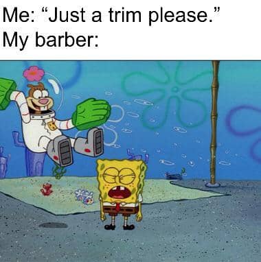 meme SpongeBob tentang kejadian sering terulang