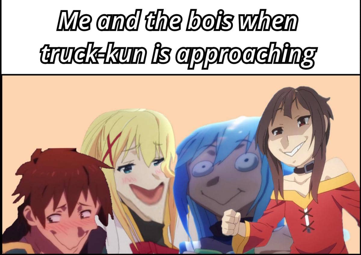 meme anime tentang isekai
