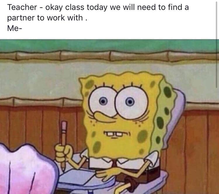 meme SpongeBob tentang kejadian sering terulang