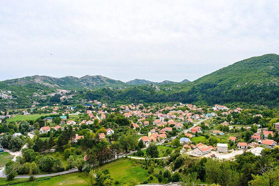 Kota Cetinje di Montenegro