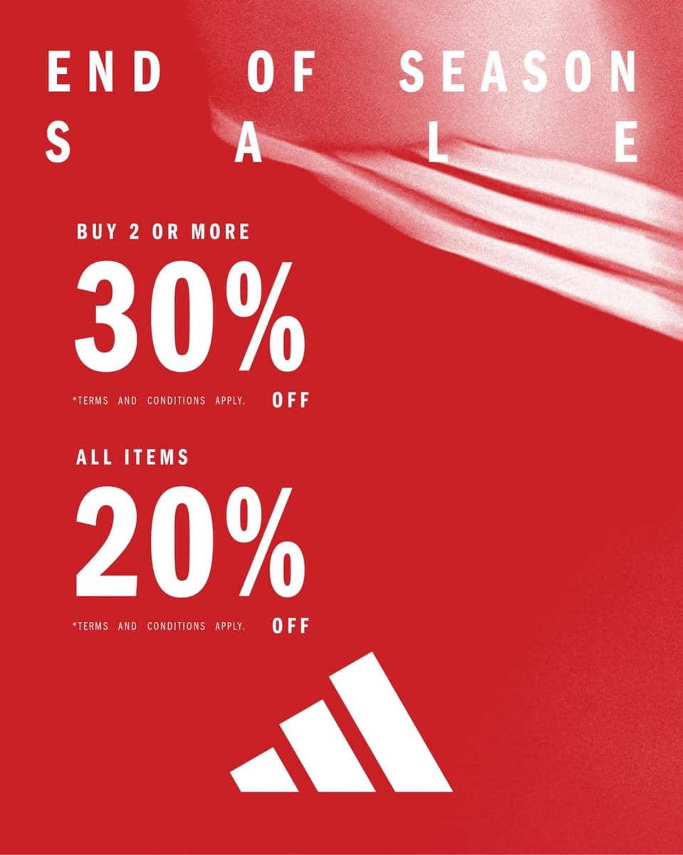 adidas End of Season Sale