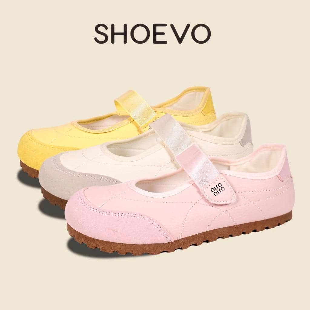  SHOEVO Sepatu Wanita Mary Jane (shopee.co.id/Shoevo Official Store)