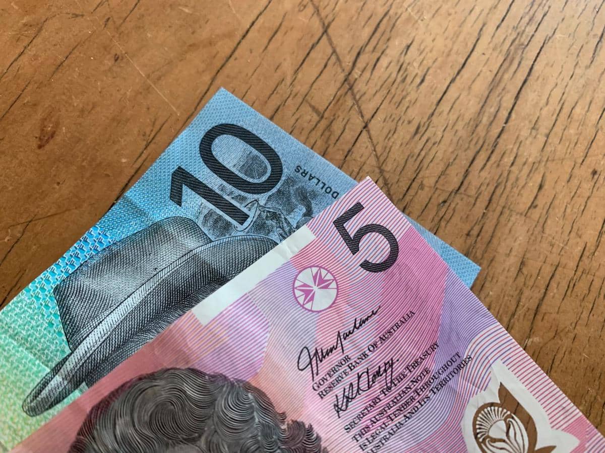 ilustrasi mata uang dolar Australia