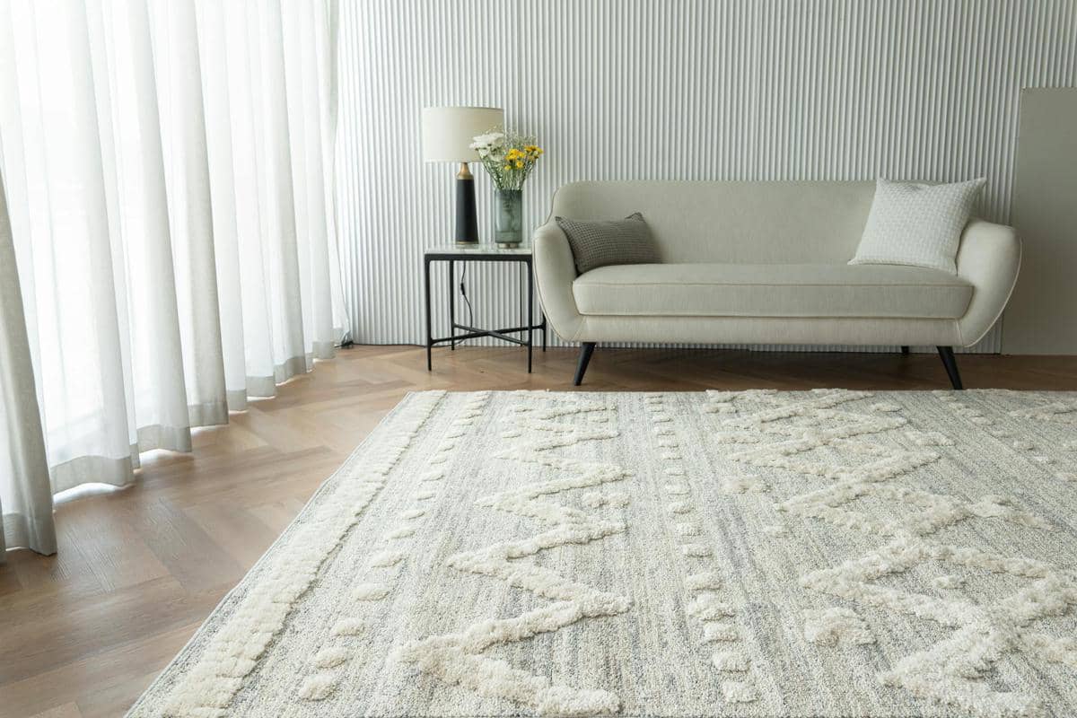 ilustrasi karpet bahan wol