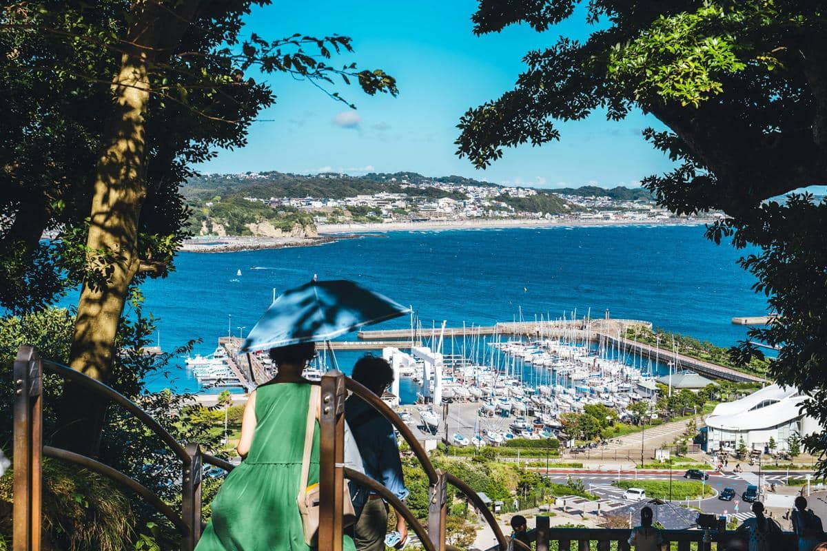 ilustrasi Pulau Enoshima