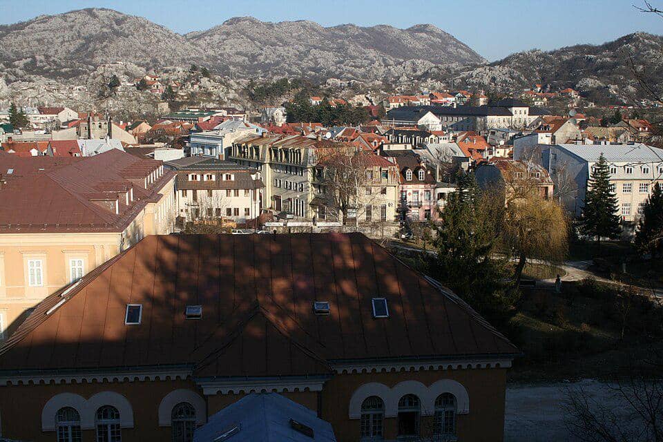 Kota Cetinje di Montenegro