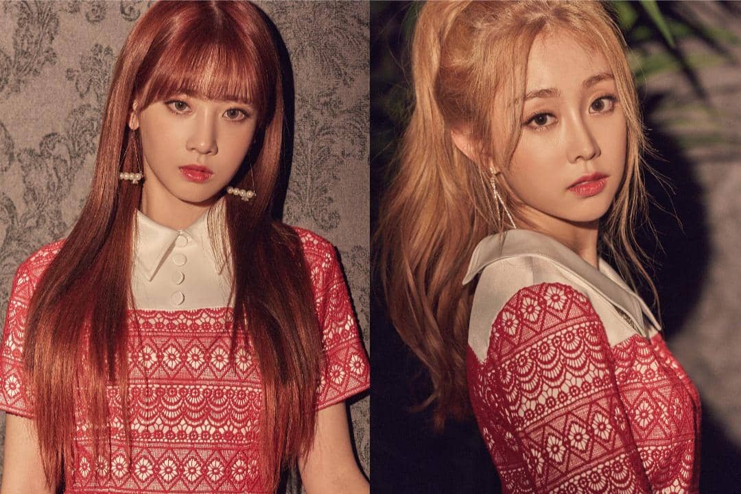 Jiae dan Jisoo Lovelyz