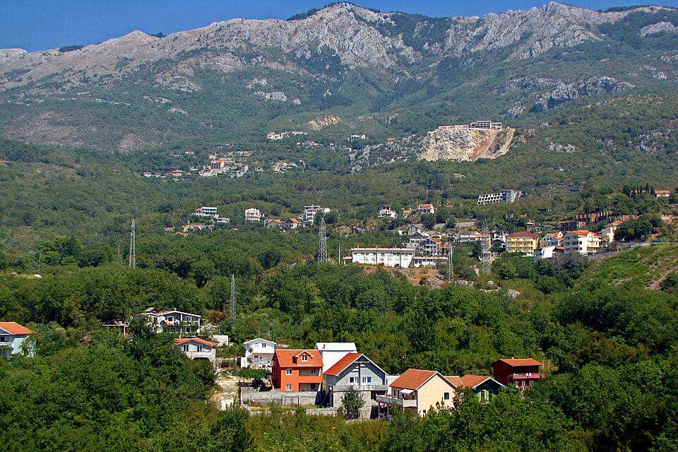 Kota Cetinje di Montenegro