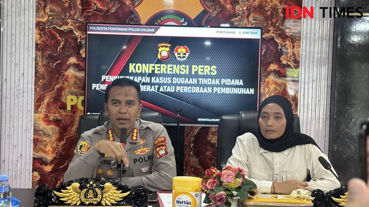 Pontianak Digegerkan Kasus Penembakan dan Pembacokan, Ini Kronologinya