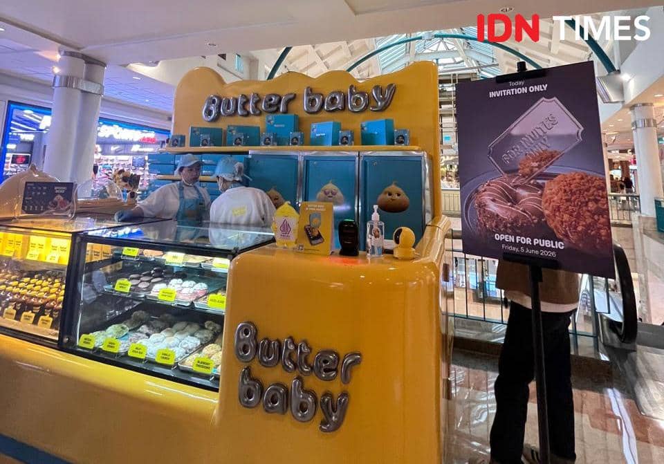 Butter Baby di Plaza Senayan, Jakarta Pusat