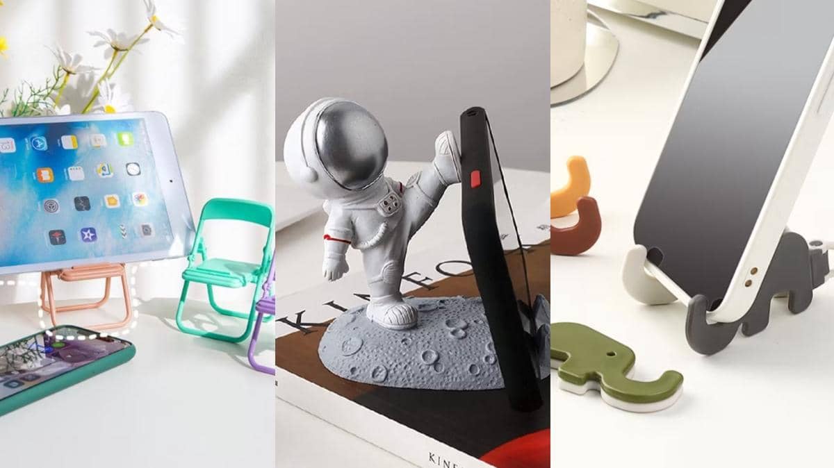 5 Phone Holder Unik dan Murah, Bentuk Kursi hingga Ekor Kucing