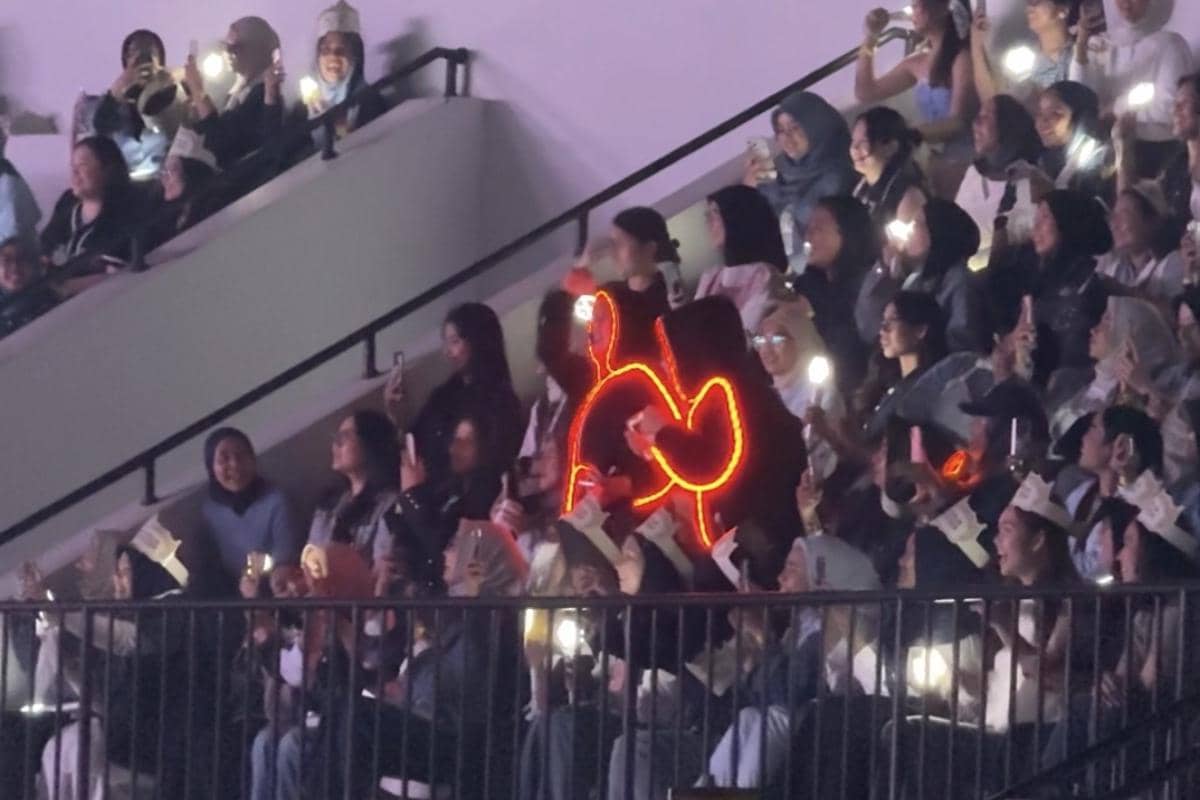 momen konser EXO Planet Day 1 pada Sabtu (6/6/2026)