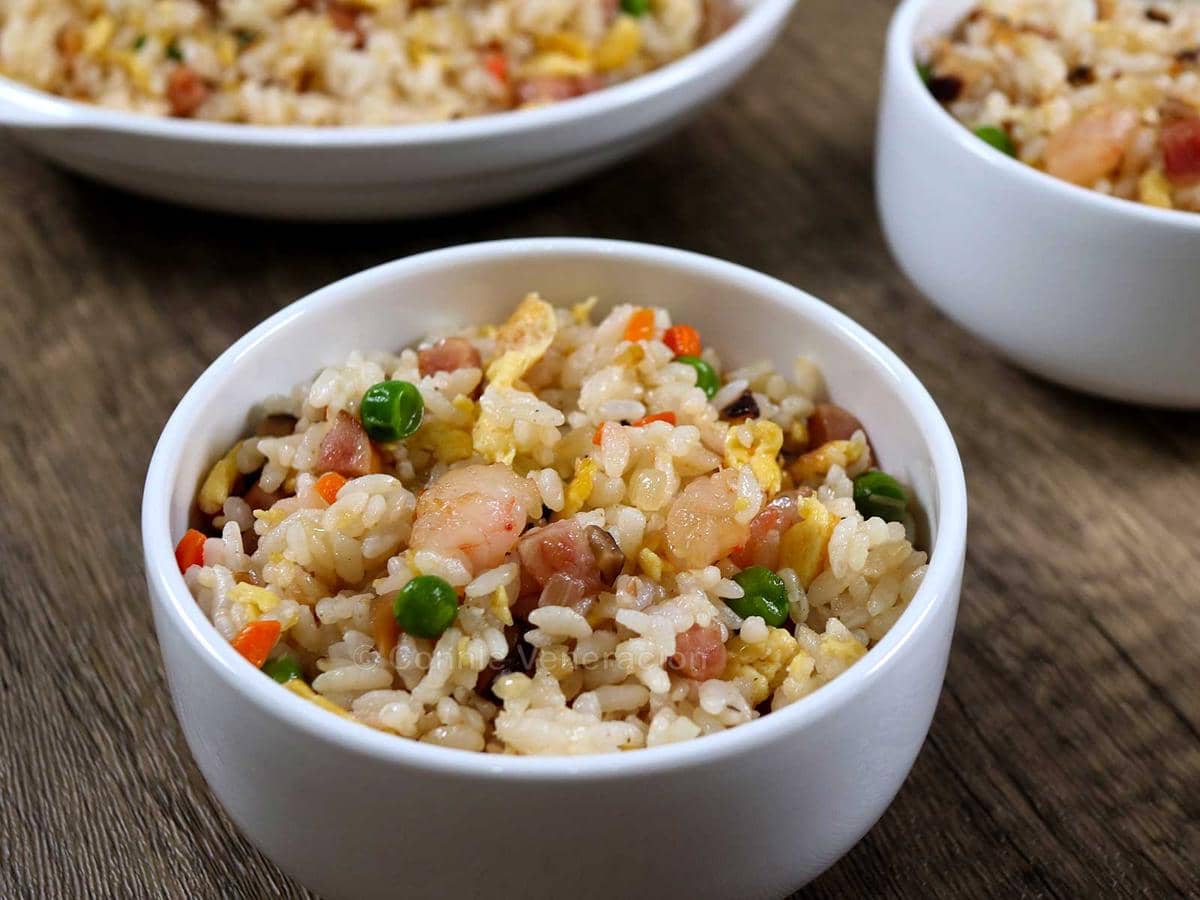 ilustrasi yangzhou fried rice