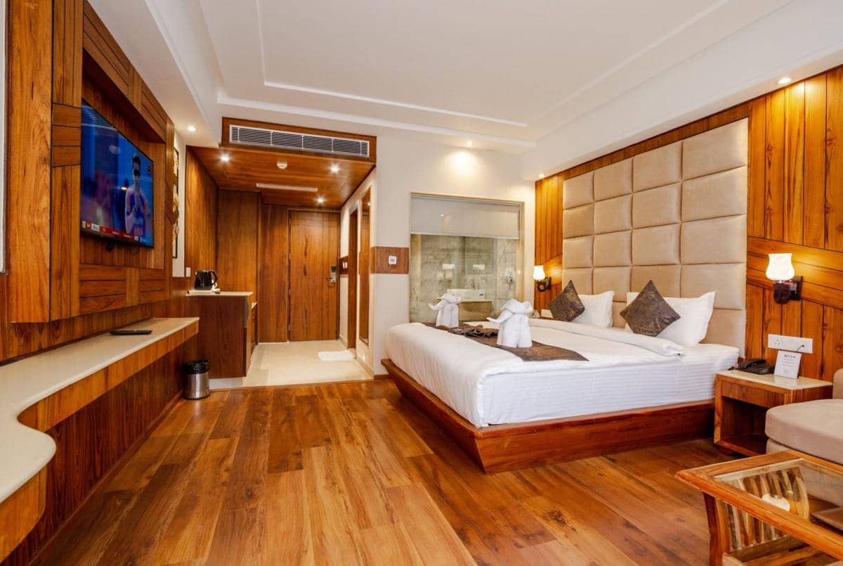 ilustrasi hotel modern