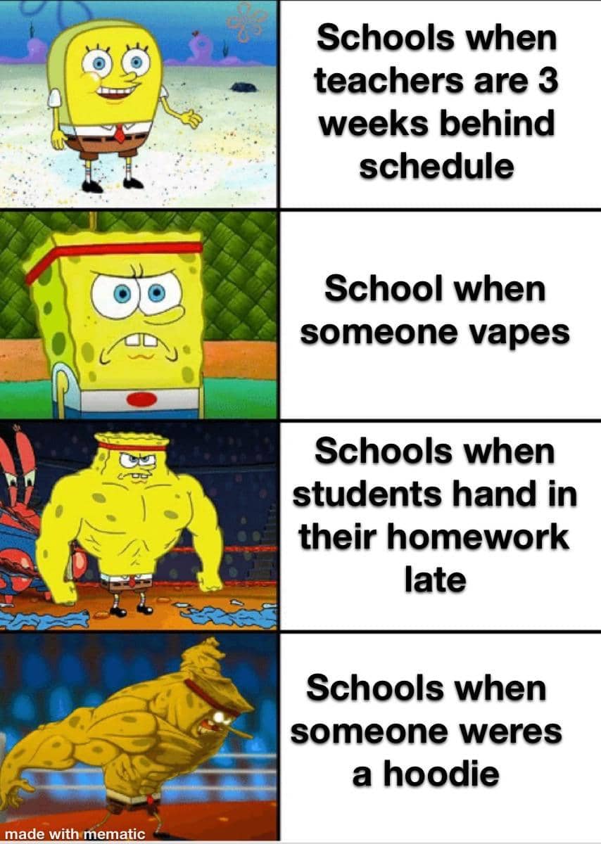 meme kartun tentang sekolah