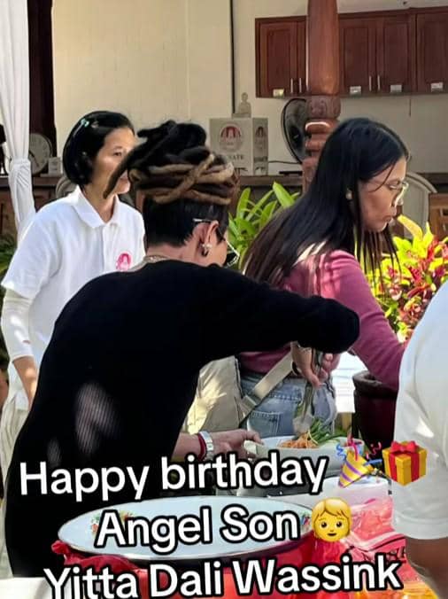 Yaya Kamari Peringati Ulang Tahun Dali Wassink (tiktok.com/yayakamari1)
