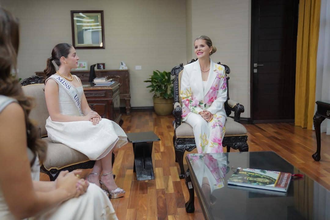 Potret Kunjungan Miss Universe 2025 Fatima Bosch ke Kosta Rika