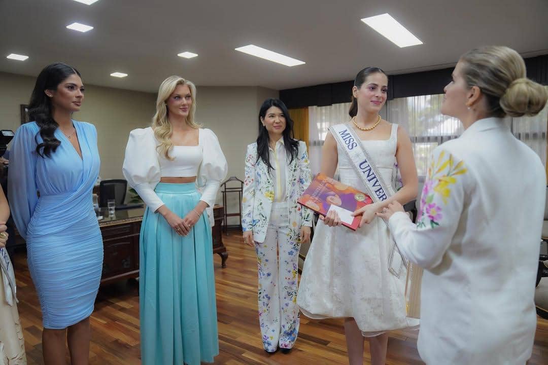 Potret Kunjungan Miss Universe 2025 Fatima Bosch ke Kosta Rika