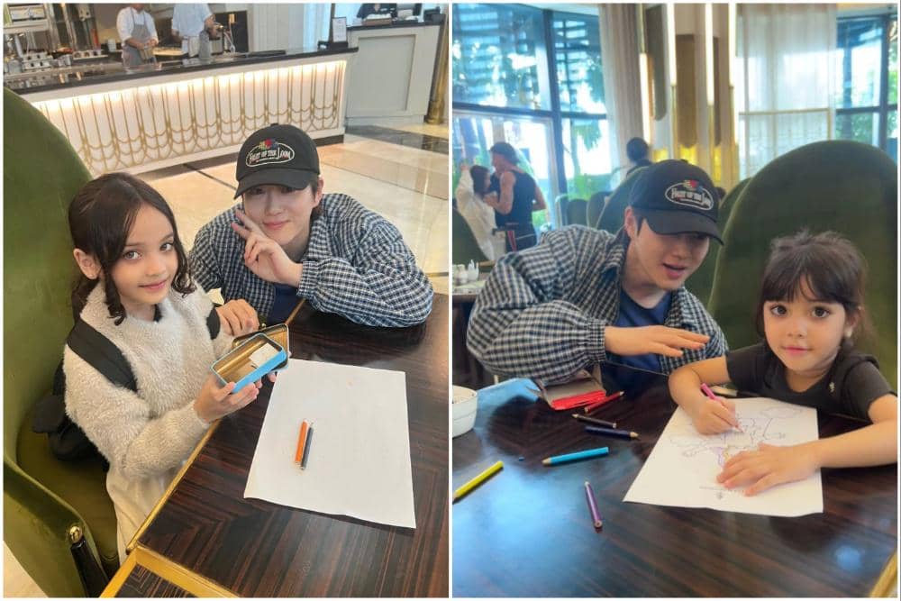 8 Potret Anak Hamidah Rachmayanti Berjumpa Suho EXO, dapat Pujian!