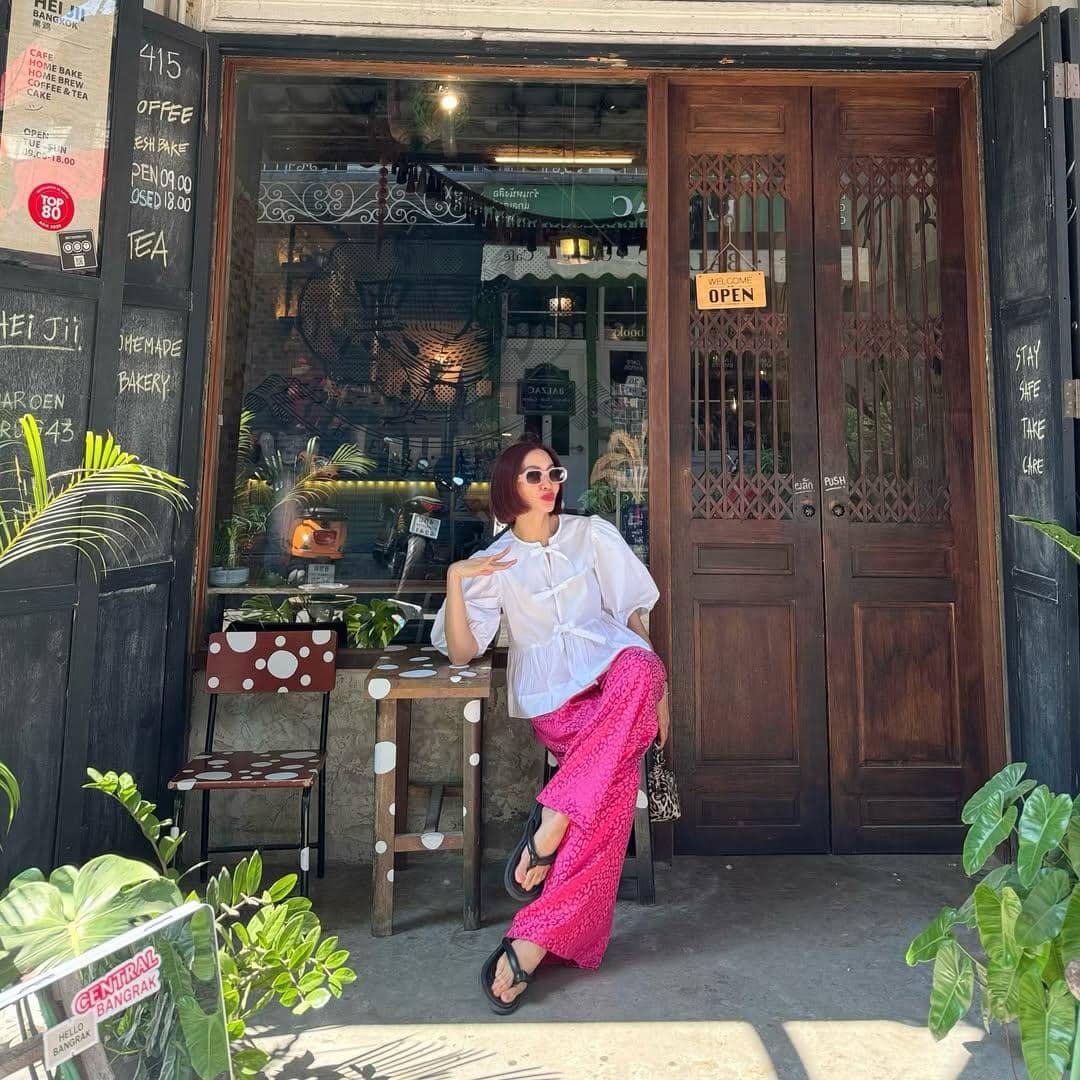 OOTD dengan celana oversized