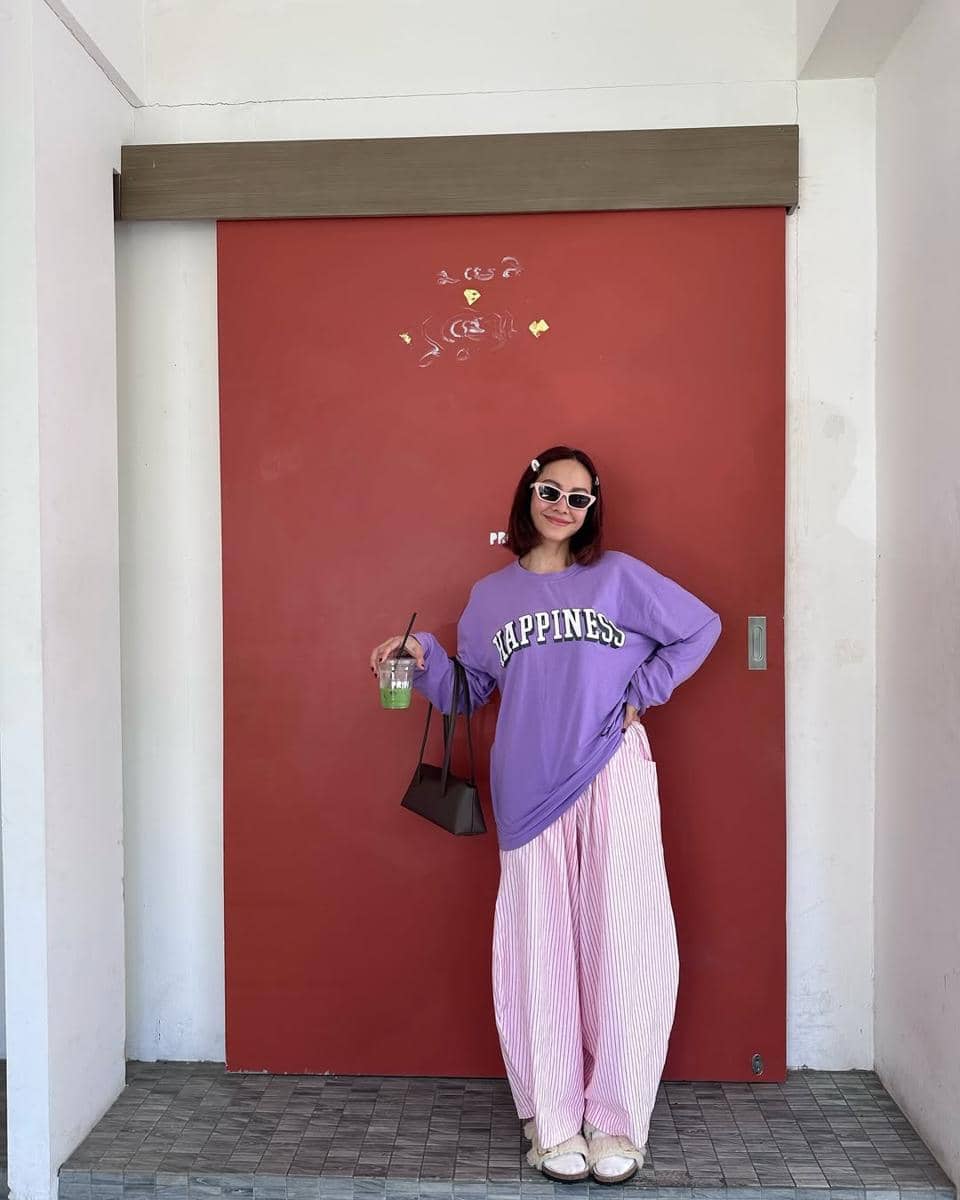Mix and match celana oversized