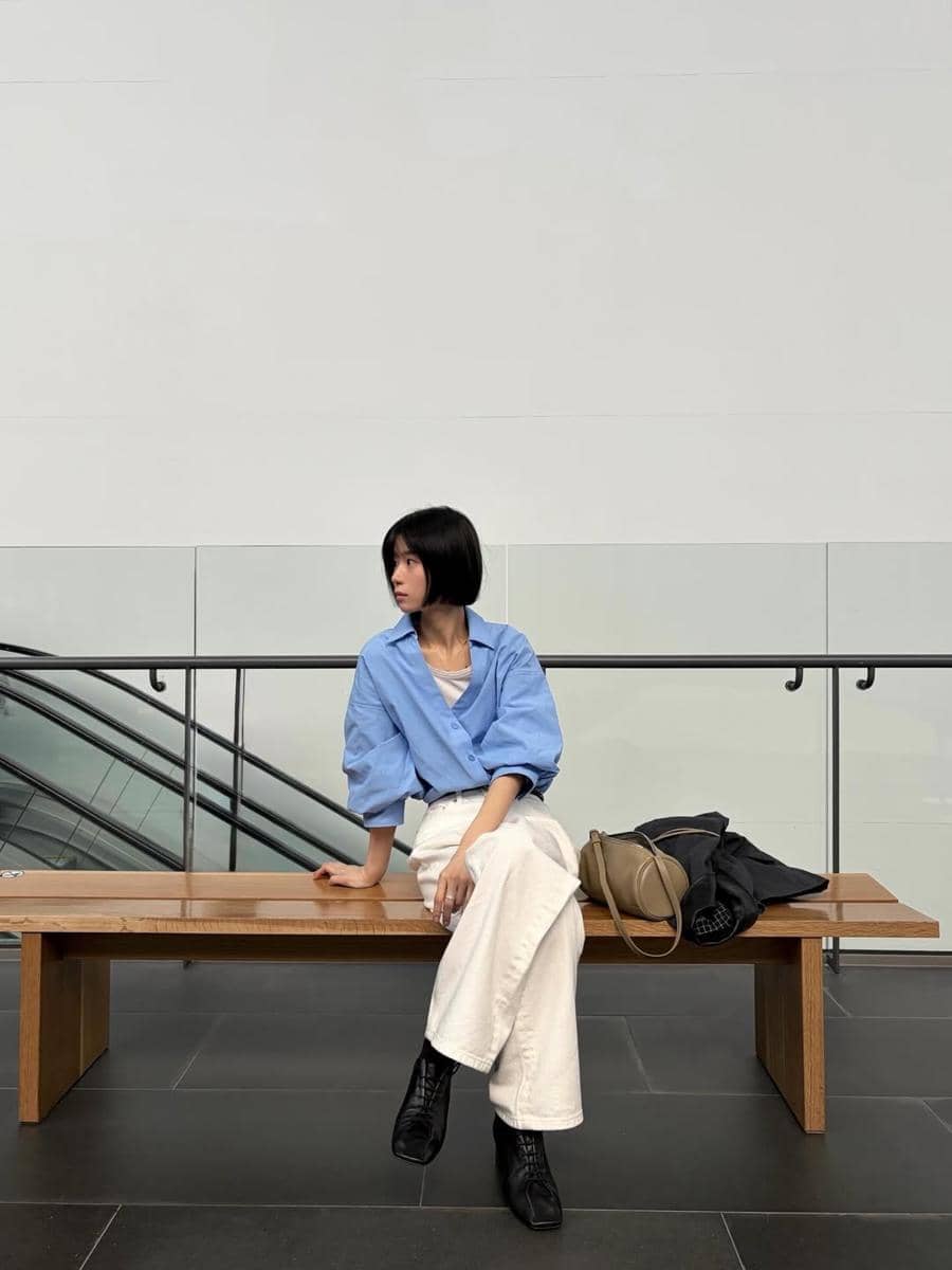 Ide outfit buat cewek tinggi ramping