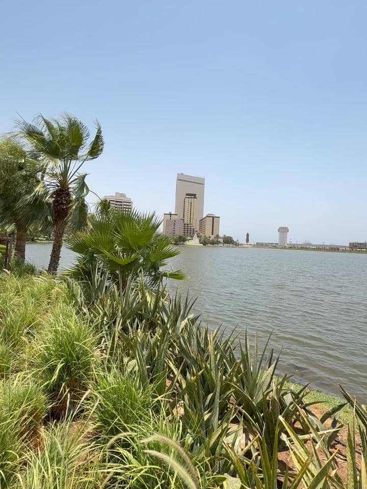Fitri Carlina saat di Masjid Qisas Jeddah