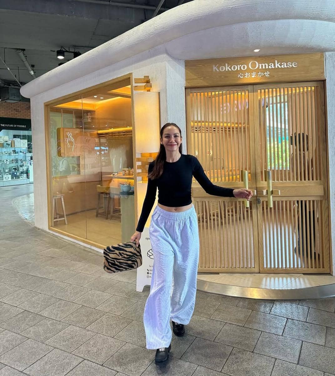 Gaya celana oversized