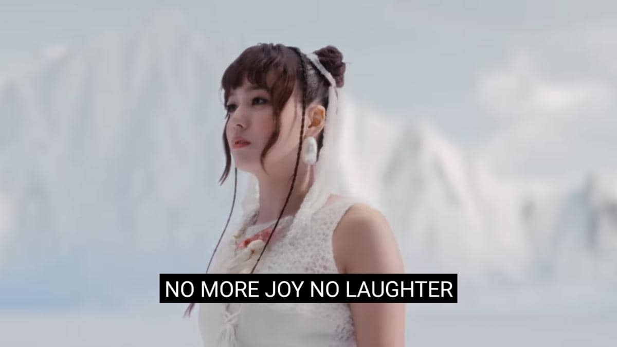 cuplikan MV "Winter Without You"